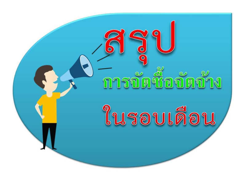 สรุปผลการจัดซื้อจัดจ้าง