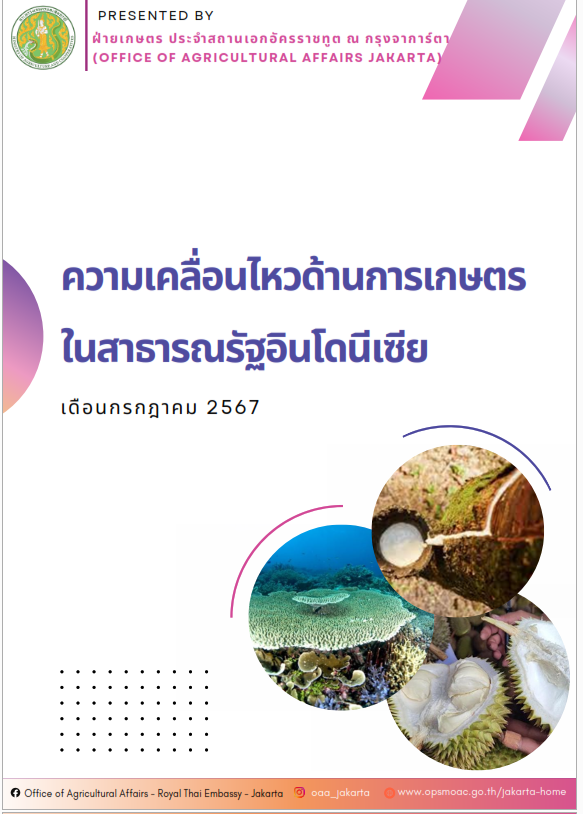 ความเคลื่อนไหวด้านการเกษตรในสาธารณรัฐอินโดนีเซีย