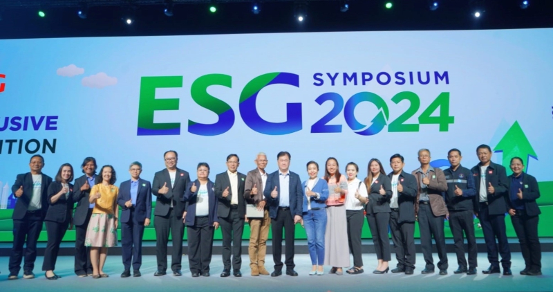 ร่วมงานESGSymposium2024:DrivingInclusiveGreenTransitionยิ่ง“เร่งเปลี่ยน”