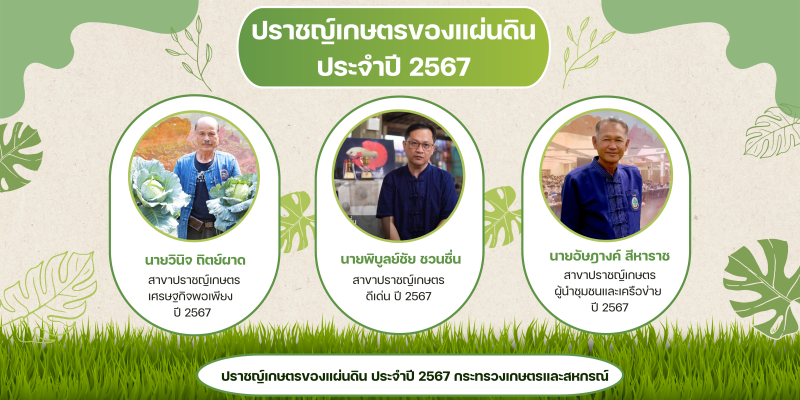 ปราชญ์เกษตรของแผ่นดิน ประจำปี 2567