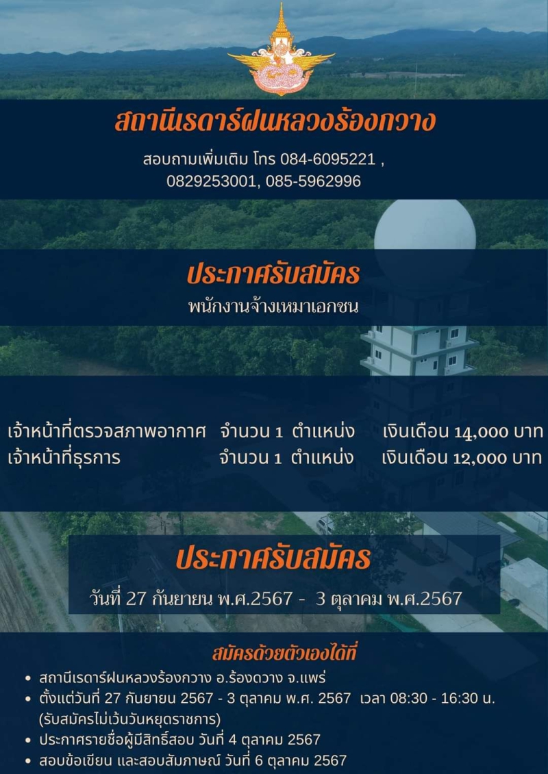 สถานีเรดาร์ฝนหลวงร้องกวาง