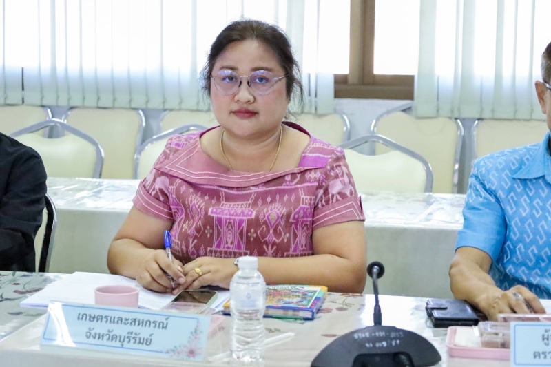 ร่วมประชุมคณะทำงานระดับจังหวัดแก้ไขปัญหาในการดำเนินงานของสหกรณ์และกลุ่มเกษตรกรที่มีข้อบกพร่อง