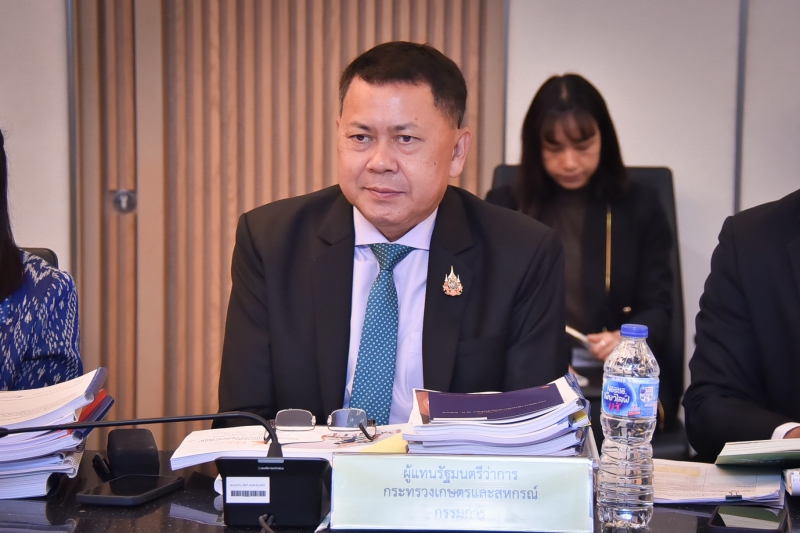 ปลัดเกษตรฯ ร่วมประชุมคณะกรรมการนโยบายเขตพัฒนาพิเศษภาคตะวันออก (กพอ.) ครั้งที่ 4/2568