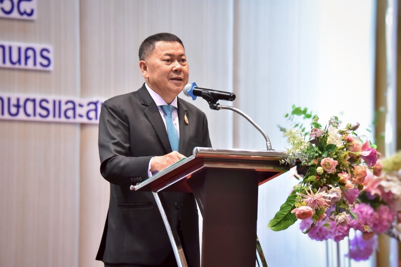 ปลัดเกษตรฯ ให้โอวาทแก่ผู้เข้ารับการฝึกอบรม นบส. รุ่นที่ 91