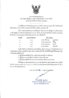 ประกาศจังหวัดสมุทรสงคราม