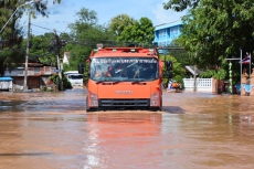 จังหวัดแพร่รายงานสถานการณ์อุทกภัย