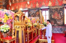 ปลัดเกษตรฯเป็นประธานพิธีเจริญพระพุทธมนต์เพื่อถวายพระราชกุศลและเฉลิมพระเกียรติพระบาทสมเด็จพระเจ้าอยู่หัว