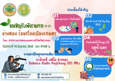 สำนักงานเกษตรและสหกรณ์จังหวัดอ่างทอง