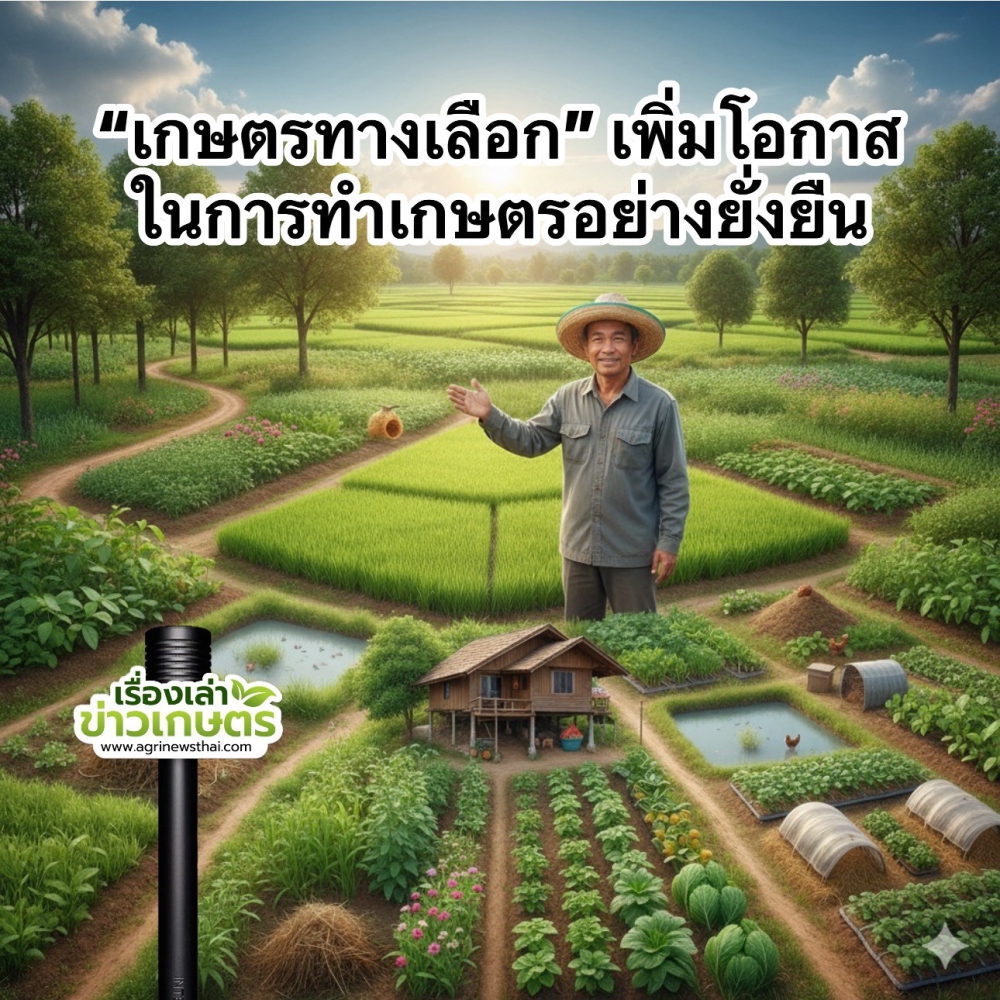 เกษตรทางเลือก เพิ่มโอกาสในการทำเกษตรอย่างยั่งยืน