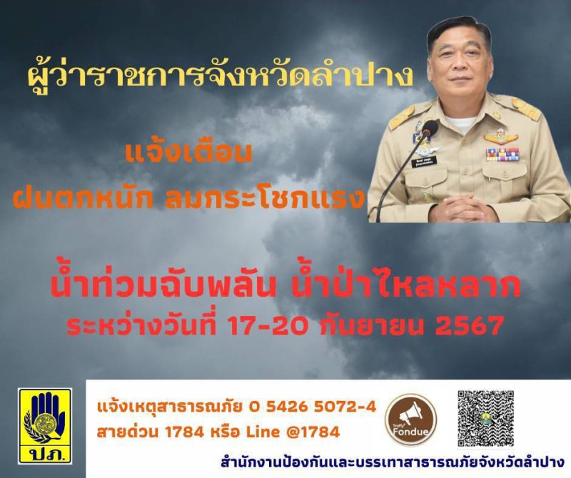 ผู้ว่าราชการจังหวัดลำปาง