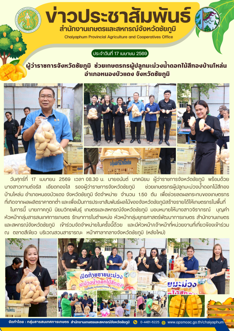 ผู้ว่าราชการจังหวัดชัยภูมิ