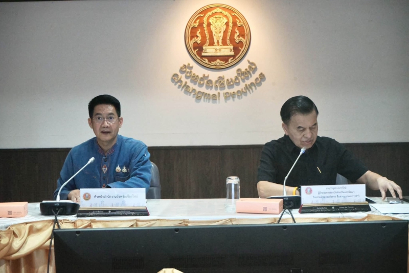 ประชุมคณะอนุกรรมการประสานงานโครงการพัฒนาของสถาบันส่งเสริมและพัฒนากิจกรรมปิดทองหลังพระ