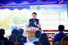 เปิดโครงการสถานีสูบน้ำด้วยไฟฟ้าพร้อมระบบส่งน้ำ