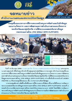วันที่13มีนาคม2569ประชุมชี้แจงแนวทางการใช้งานระบบสนับสนุนการจัดทำและบันทึกข้อมูลแผนงาน/โครงการ