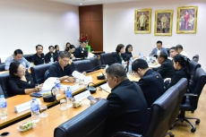 การประชุมคณะทำงานฝ่ายจัดเตรียมรถยนต์ในพระราชพิธีพืชมงคลจรดพระนังคัลแรกนาขวัญ