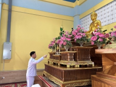 ร่วมโครงการบรรพชาอุปสมบทพระภิกษุสามเณรและบวชศีลจาริณีภาคฤดูร้อน