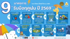 มาตรการรับมือฤดูฝน ปี 2569