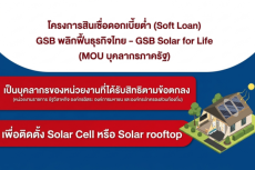 ประชาสัมพันธ์โครงการสินเชื่อดอกเบี้ยต่ำ
