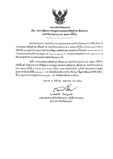 ประกาศจังหวัดขอนแก่น
