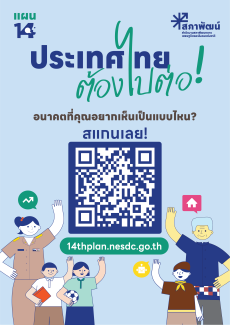 ประชาสัมพันธ์แพลตฟอร์มแผนพัฒนาเศรษฐกิจและสังคมแห่งชาติ