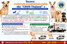 กิจกรรมทำหมันถาวรสุนัขทั้งสุนัขจรจัด