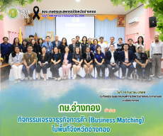 อ่างทองจัดกิจกรรม