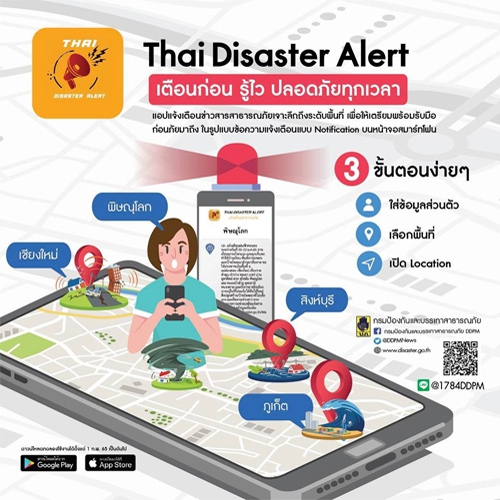 เตือนก่อนรู้ไว้ ปลอดภัยทุกเวลา